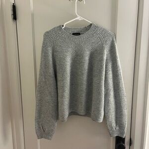 Top shop grey knit sweater